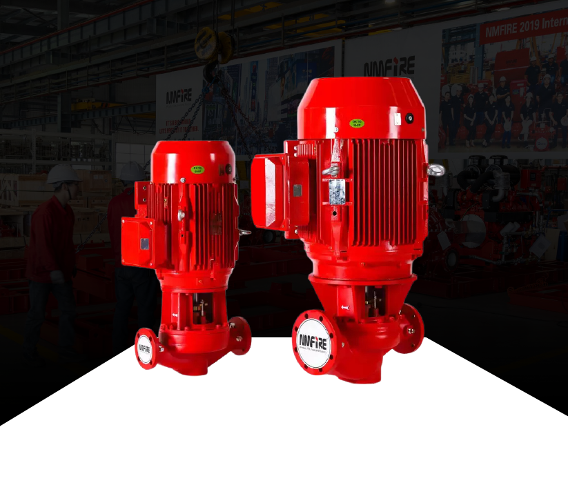 Centrifugal Fire Pumps In-Line Type-01